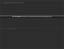 Tablet Screenshot of boxofficemovies.com